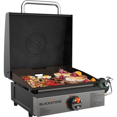 Plaque chauffante 17 po avec hotte Blackstone