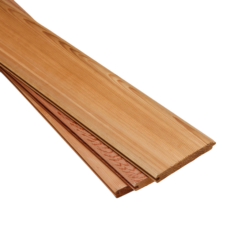 Premium Canadian Western Red Cedar 6X1 V Jointed Tongue And Groove Actual (L) 1.83M (W) 144Mm (T) 18Mm Pack Of 6 Pieces