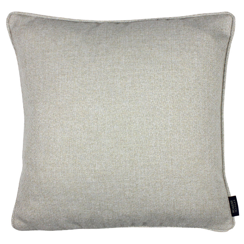 Aubryana Cushion Cover, 60cm H x 60cm W x 1cm D, Natural