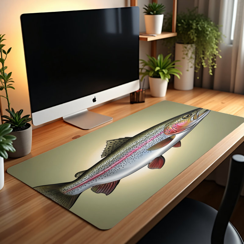 Polyester Desk Pad, 23.6x13.8