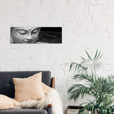 Chinese Buddha - No Frame Panoramic Print on Canvas