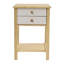 Support en bois massif Adaryl de l 17,7 po-628578249