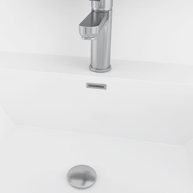48" Floating Bathroom Vanity With Sink, Gray
