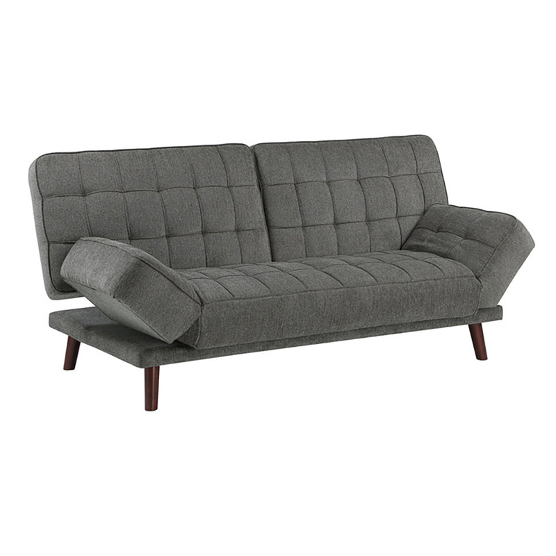 Canapé convertible Quigno, Gris foncé