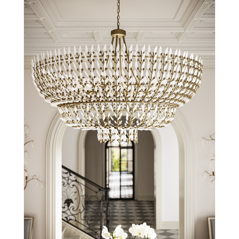 Lustre unique à niveaux 12 lumières Magnum Opus