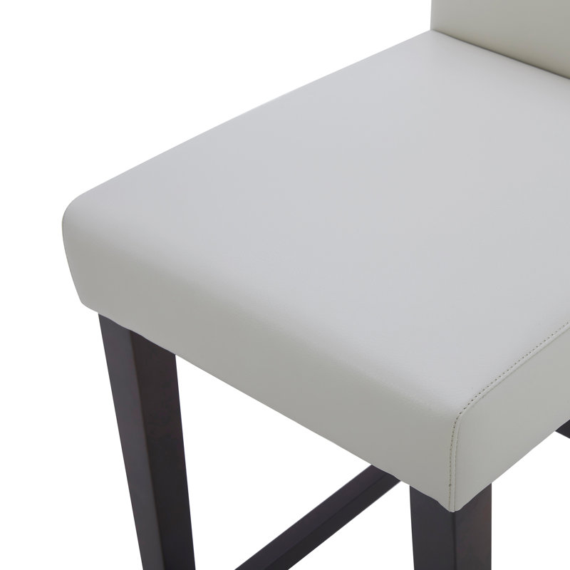 Tabouret de comptoir 26 po Breidyn, Gris clair