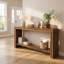 Console en bois massif de 63 pouces