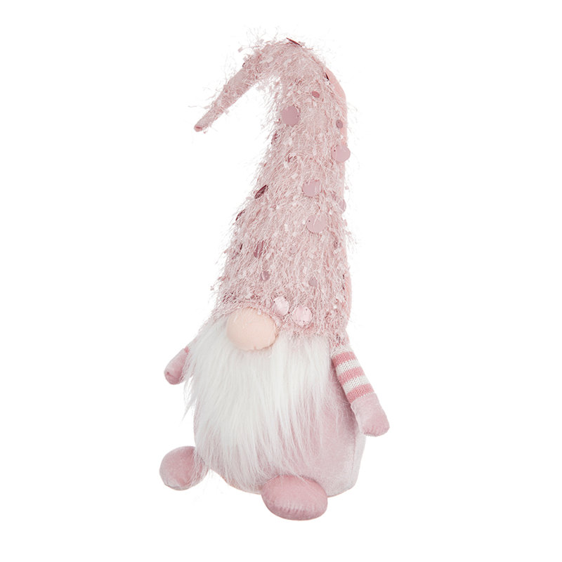 Tissu gnome rose