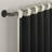Aria Magnetic Closure Theater Grade 100% Blackout Back Tab Curtain Panel Pair-90572997-90572995