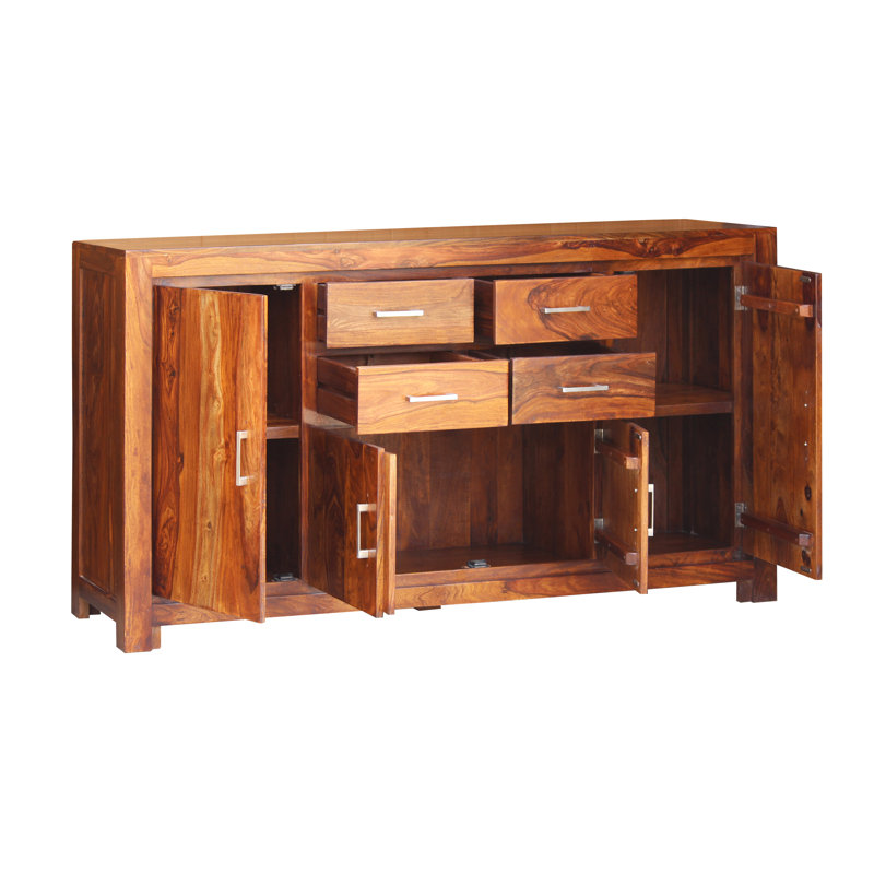 Granby 4 Door, 4 Drawer Sideboard, Honey