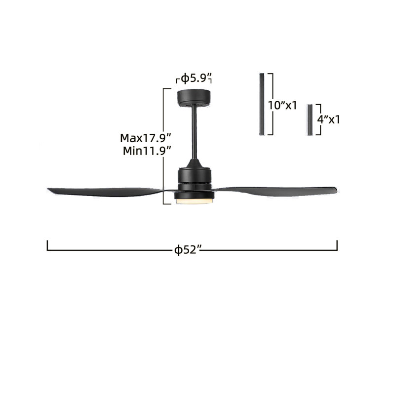 Ceiling Fan with LED Lights