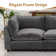 138.29” W Oversized 8-Seater Composable Modular Sofa