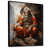 Black Floater Framed