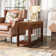 Valen 25" Walnut Solid Wood End Table