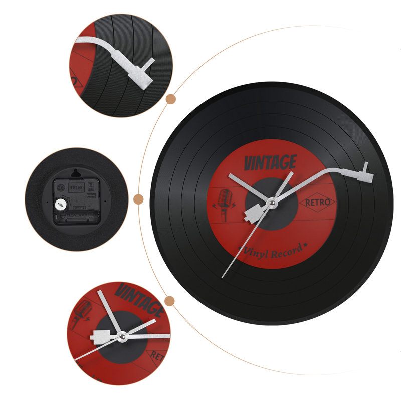 Horloge murale 11,8 "Vintage