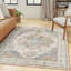 Tapis intérieur / extérieur beige / bleu Nourison Essentials-1307327025