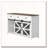 Sliding Barn Door Sideboard With 3 Drawers, Particle Board & Metal Mesh Storage Cabinet With Aluminum Handles & Metal Accents For Living Room, Dining Room-478512804
