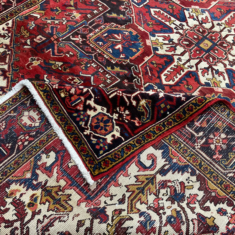 Tapis rectangulaire en laine