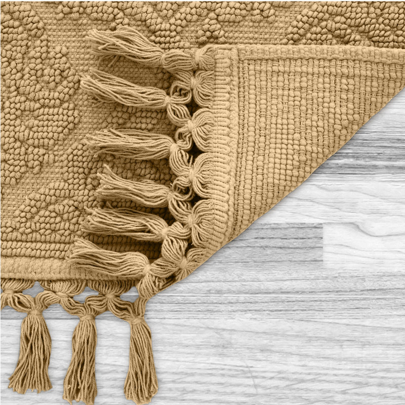 Ricardo 2 Piece Bath Rug Set, Linen