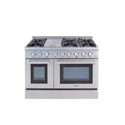 Thor Kitchen 48" 6.7 Cubic Feet Free Standing Range