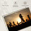 Marathon au coucher du soleil-2126843535