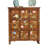 Nine-bucket cabinet decorative cabinet