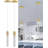 2 - Light Led Crystal Pendant (Set Of 2)-36314415
