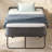 Folding Bed with 5" Memory Foam, Dustproof Bag & Baffle