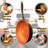 Gotham Steel Hammered Copper 9.5'' Nonstick Fry Pan with Stay Cool Handle