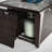42Inch Rattan Fire Pit Table With Ceramic Tile Tabletop