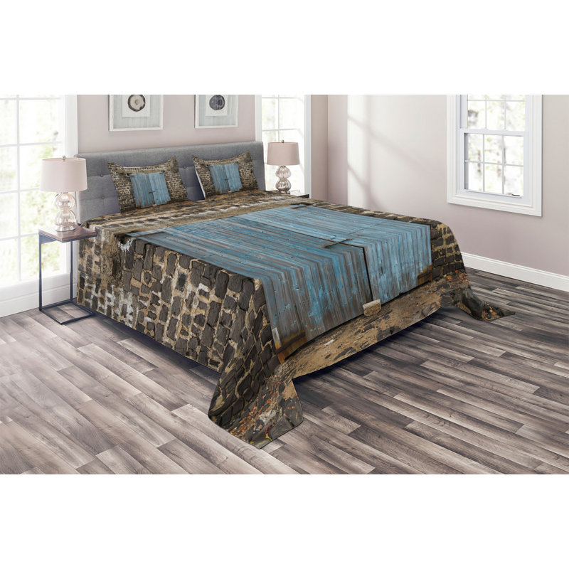 Rustic Polyester Coverlet