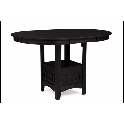 Table de rangement à rallonge à hauteur de comptoir Casual