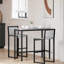 Metal Base Dining Table-455076260-455076255