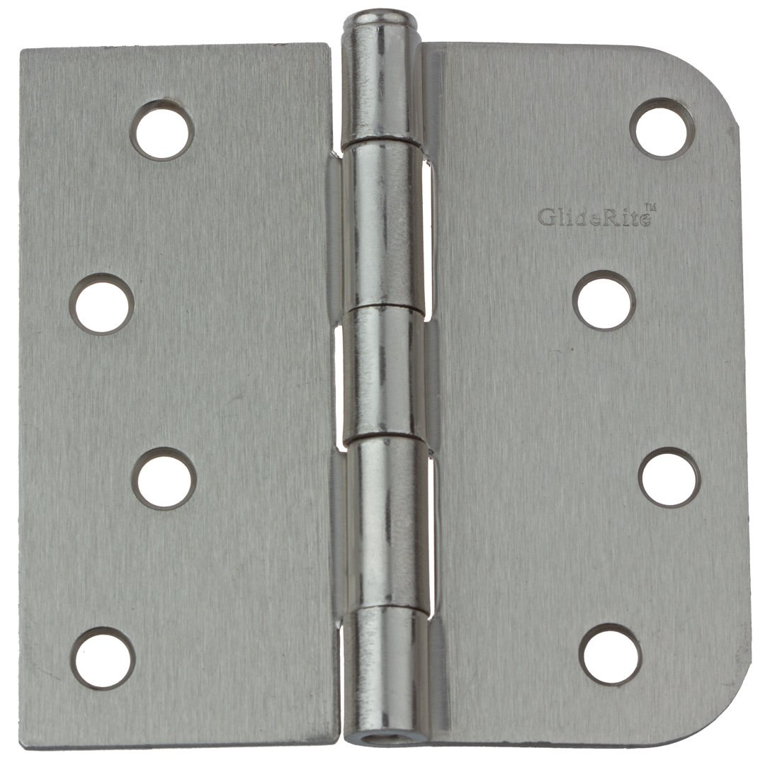 4" H x 4" W Removable Pin 12 Door Hinges (Set of 12) GlideRite Hardware 