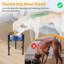 Support réglable pour bols pour chien