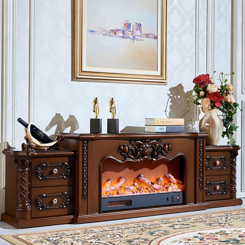 Armoire décorative 80,71 po, Brun