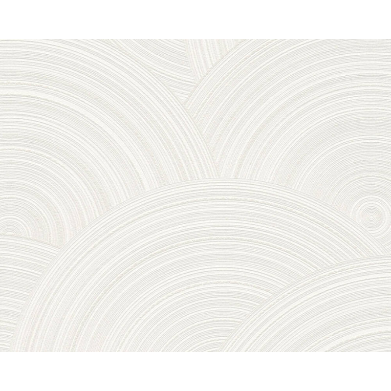 Geometric Double Roll, White