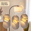 Lampe sur pied arquée 63 po Kjeld-109069233