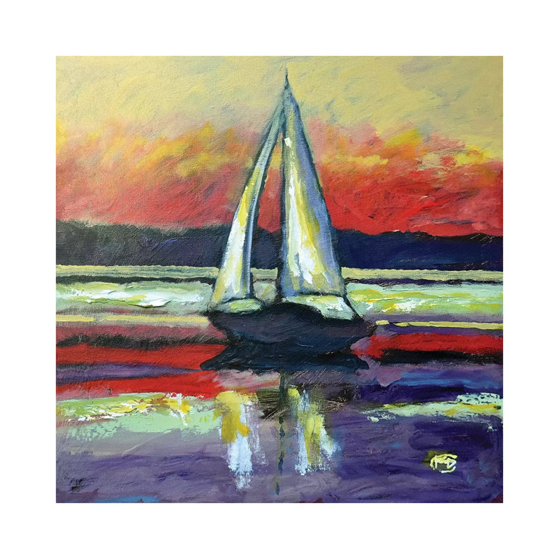 Heading Home II 1 Piece Wrapped Canvas Painting, 66.04 cm H x 66.04 cm W x 1.91 cm D
