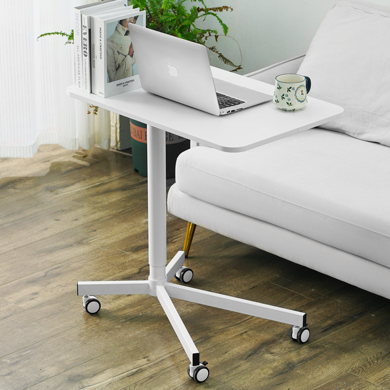 Adjustable Metal Base Computer Desk