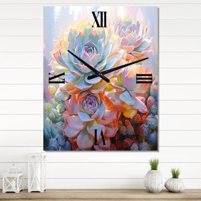 Horloge murale surdimensionnée
