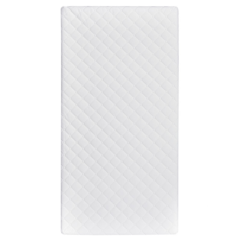 White Waterproof GREENGUARD Certified Foam Cradle Mattress