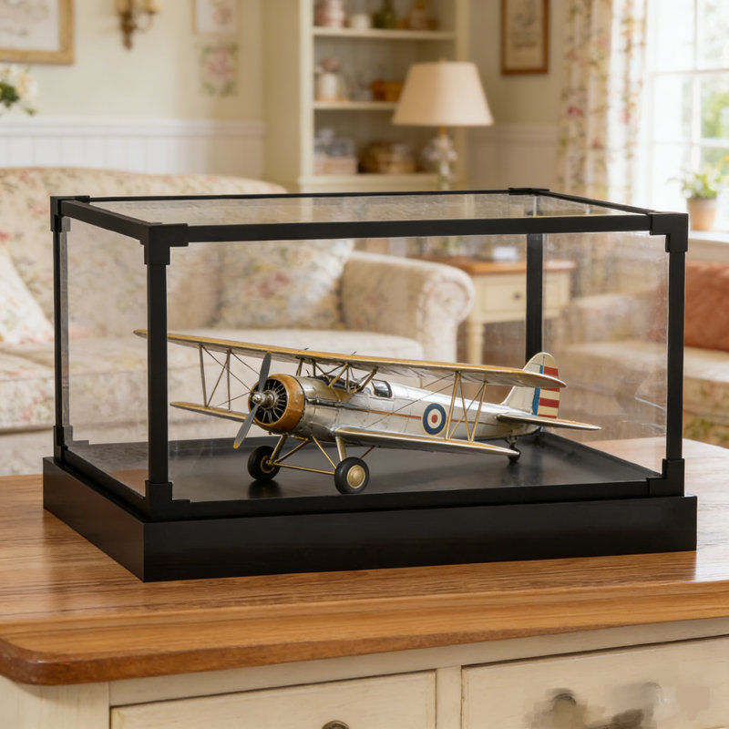 Vitrine en acrylique de qualité supérieure pour Lego 75375 Millennium Falcon - vitrine de protection contre les rayons UV pour la maison et le bureau