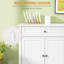Sideboard Buffet Cabinet, Kitchen Cabinet With 2 Drawers And Adjustable Shelves, Coffee Bar Cabinet-720730943