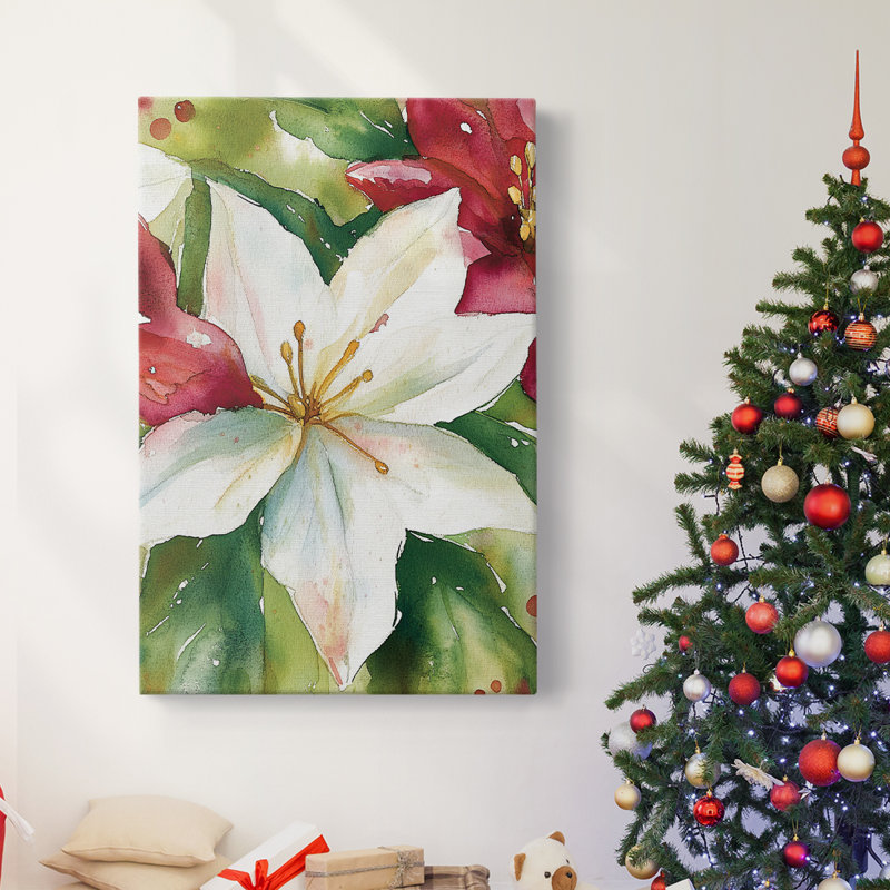 Art des Fêtes de Noël - Toile tendue avec châssis DCCL III, H 18 po x l 12 po