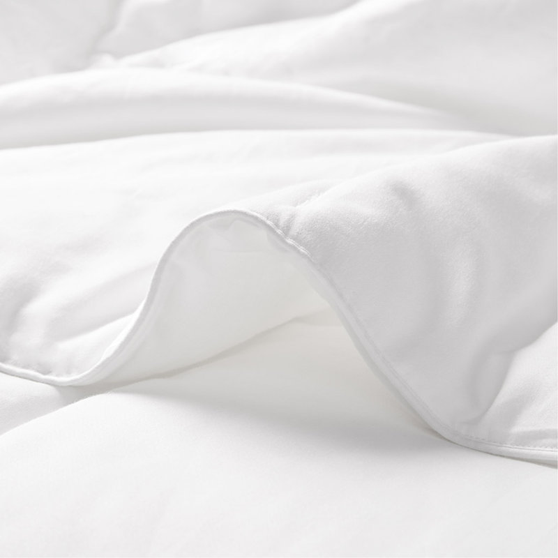 Édredon en duvet de coton sans plumes, Édredon simple 