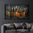 Elegant Tempered Glass Wall Art Painting, 18.1 x 28.3 inches | 100% Tempered Glass, Thickness: 0.16 inches | UV Printed for Vibrant Colors & Durability | Perfect for Home Decor & Modern Aesthetics-473726943