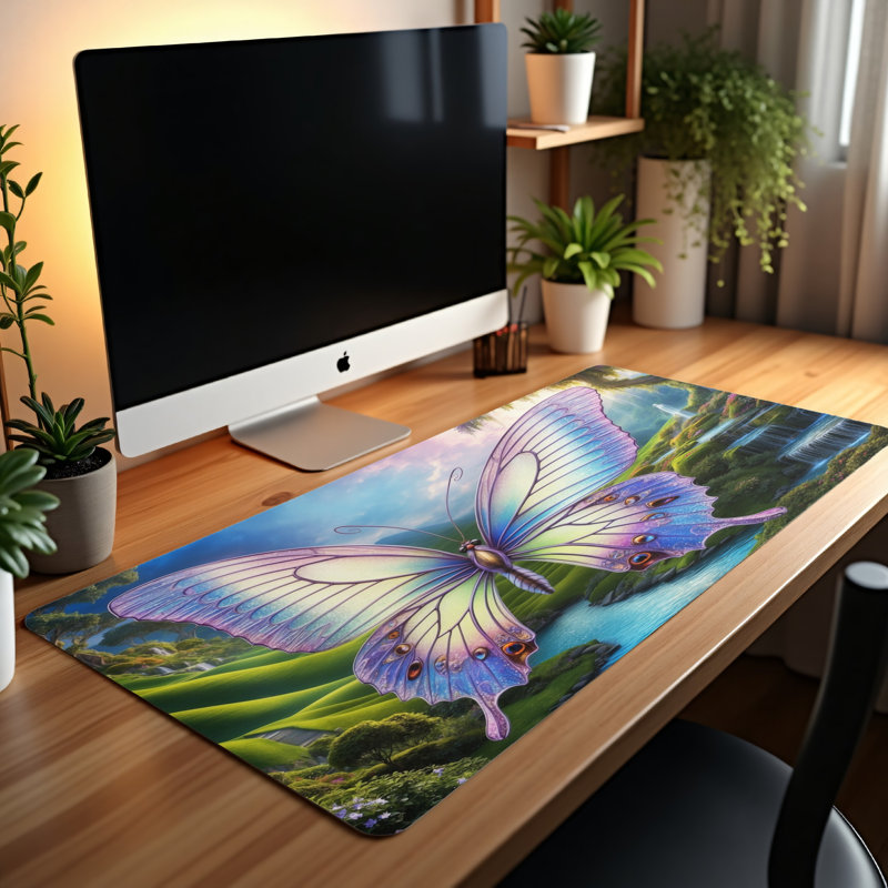 Polyester Desk Pad, 23.6x13.8