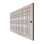 Registres de mur et de plafond Stellar Air avec vis en laiton - 4 x 8 (ouverture de conduit) 6 x 10 au total - Pierre précieuse