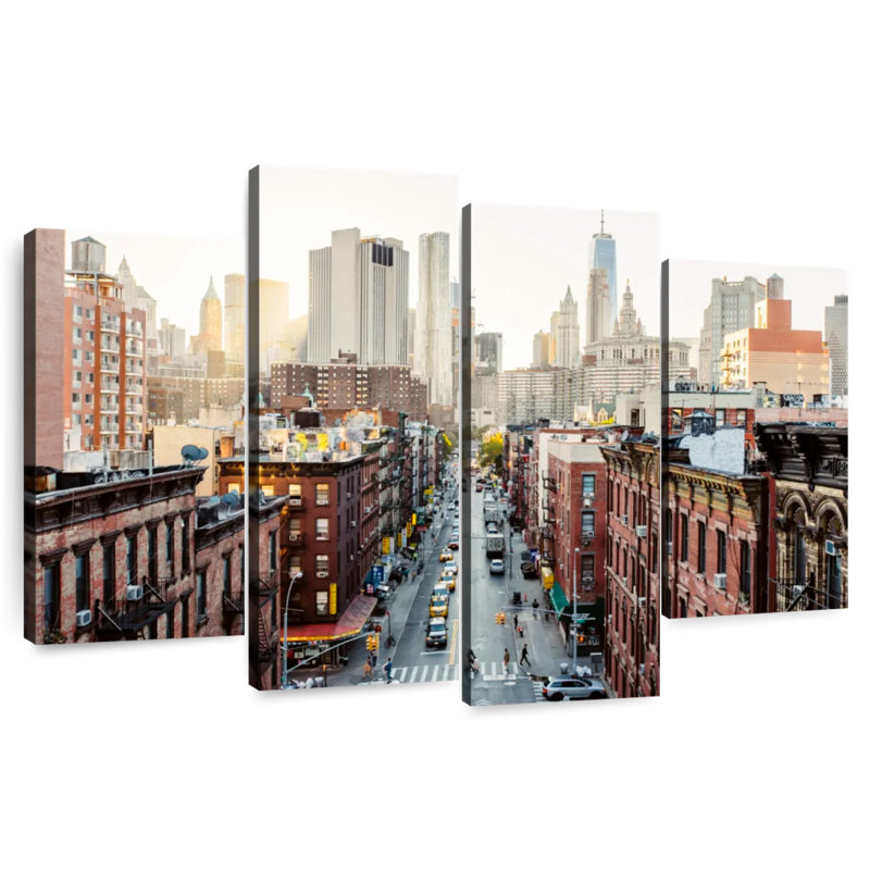 Sireci Lower East Side Street, 42"H x 68"W